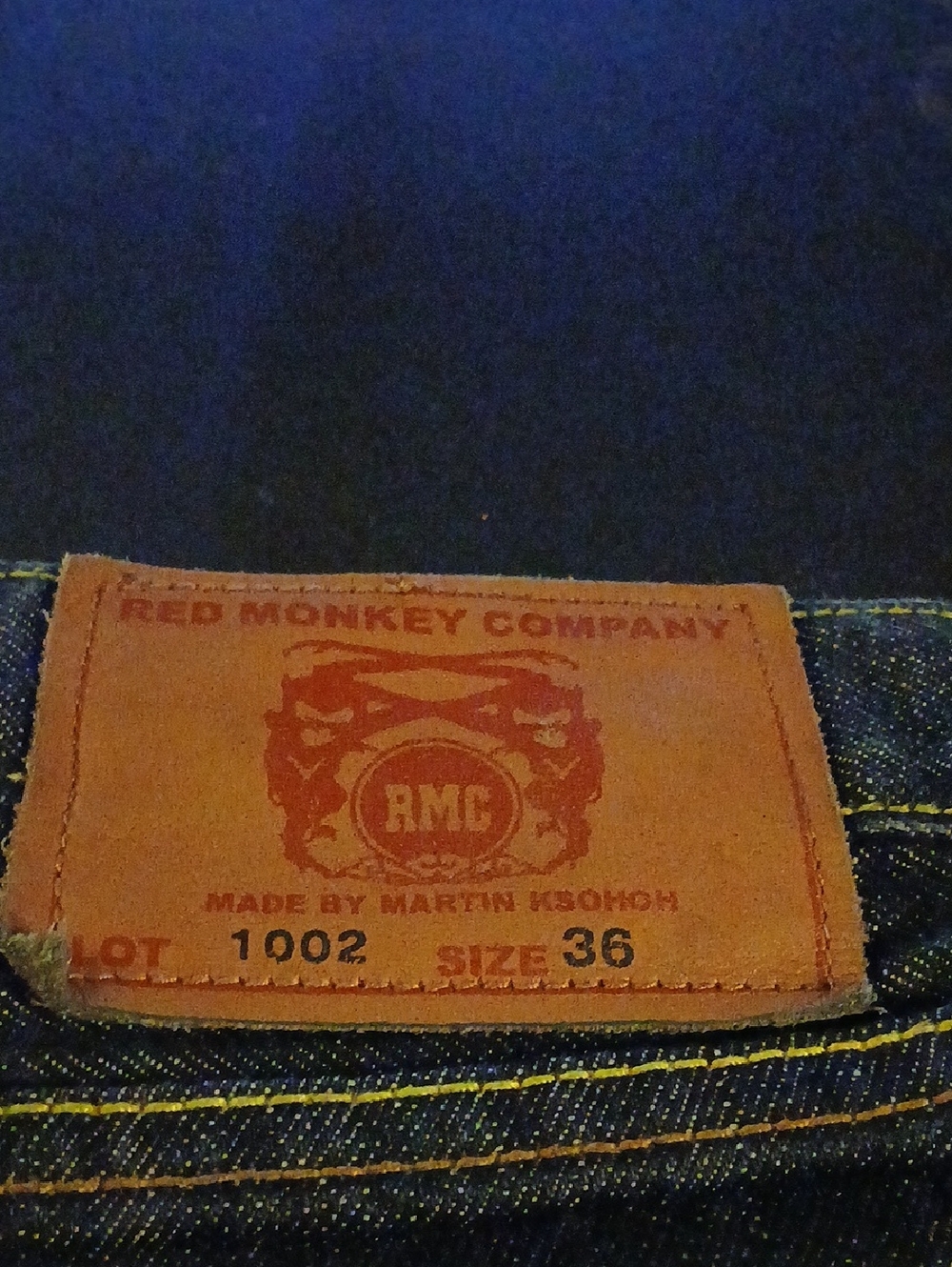Men's Dark Wash Denim Jean Shorts - Classic Relaxed Fit - Picture 4 of 14